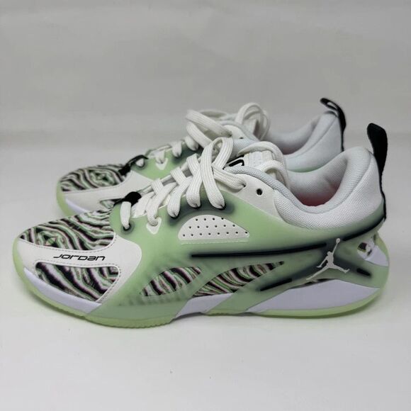 New Mens Nike Air Jordan Heir Vapor Green Glow N The Dark Shoes Sz 10 FZ2471-100 main image 9